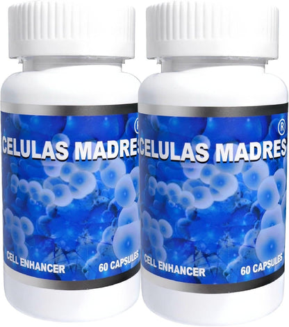 Celulas Madres (AFA) Aphanizomenon flos-aquae Stem Cell Enhancer - 2 Bottles (120 Capsules)