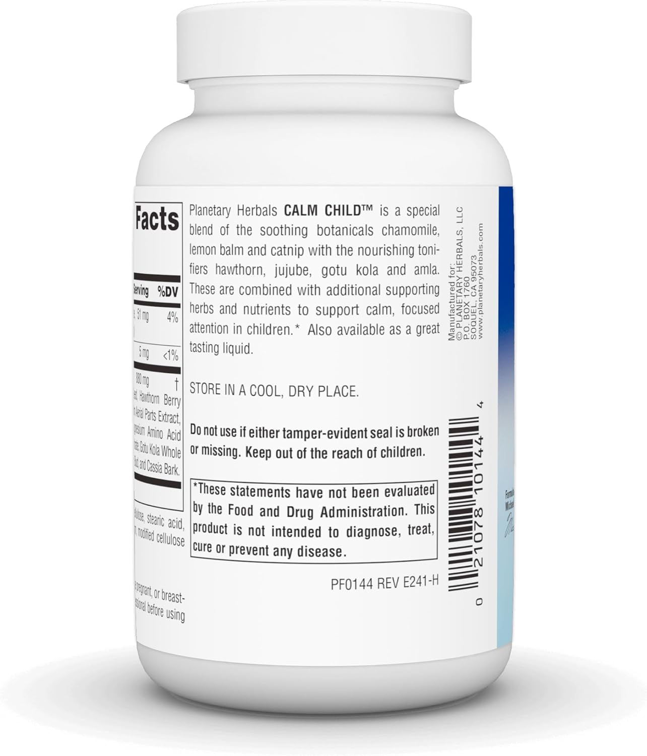 Planetary Herbals Calm Child, 440 mg - 150 Tablets - görsel 3