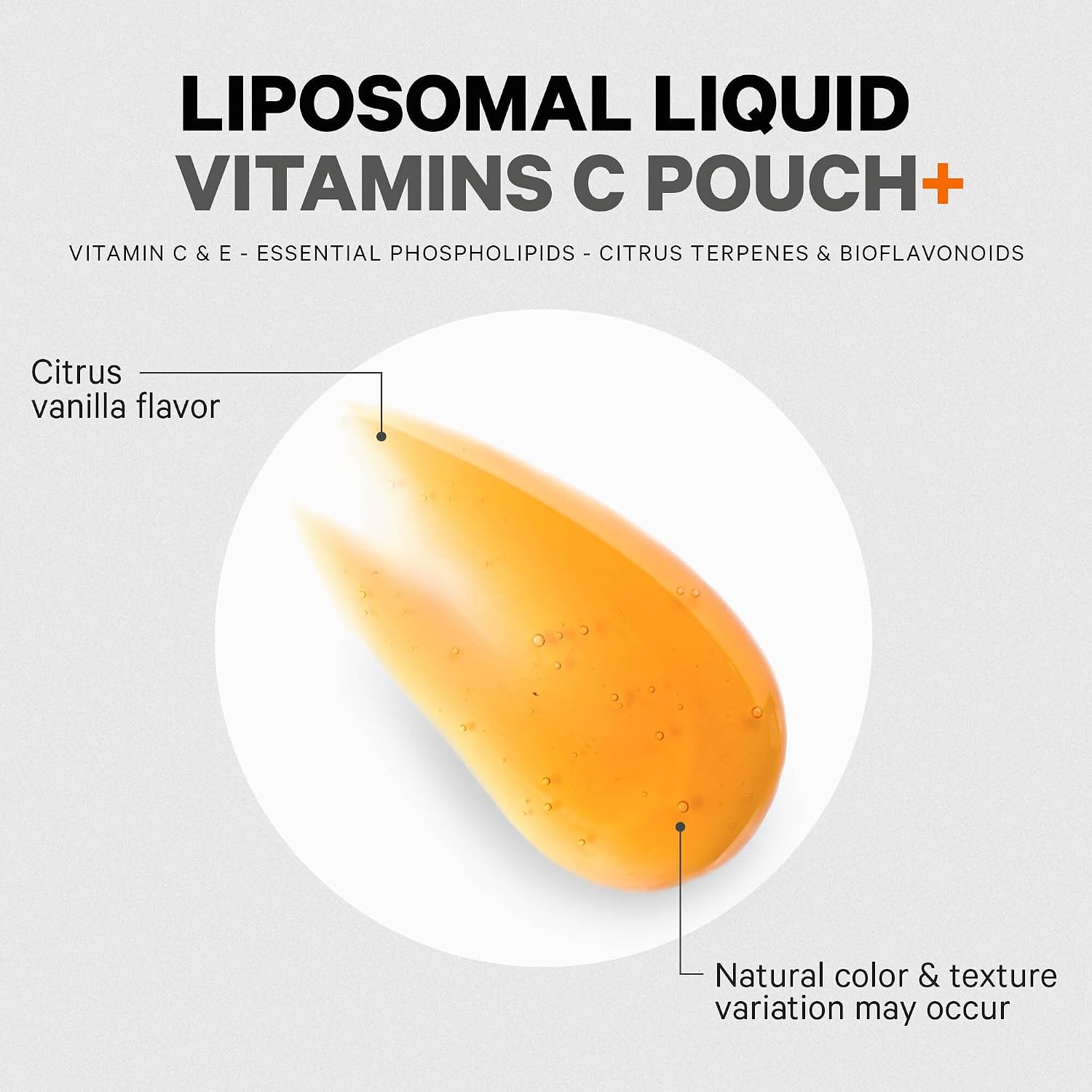 Codeage Liposomal Vitamin C Liquid - 1000mg with Essential Phospholipids, 32 Sachets - görsel 8