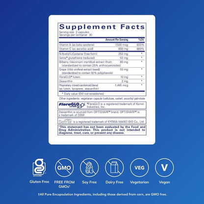 Pure Encapsulations Macular Support Formula | 60 Capsules