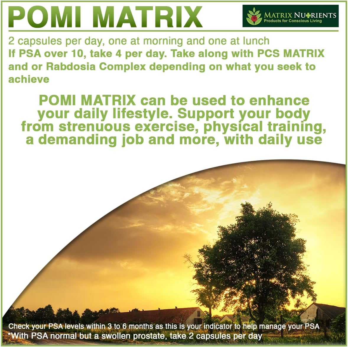 POMI Matrix – Powerful Blend of Pomegranate, Green Tea, Turmeric & Broccoli | Vegan Capsules - görsel 7