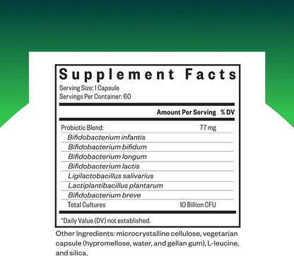 Seeking Health ProBiota HistaminX - Probiotic for Histamine Support, Gut Health, Immune & Skin Health - 60 Capsules