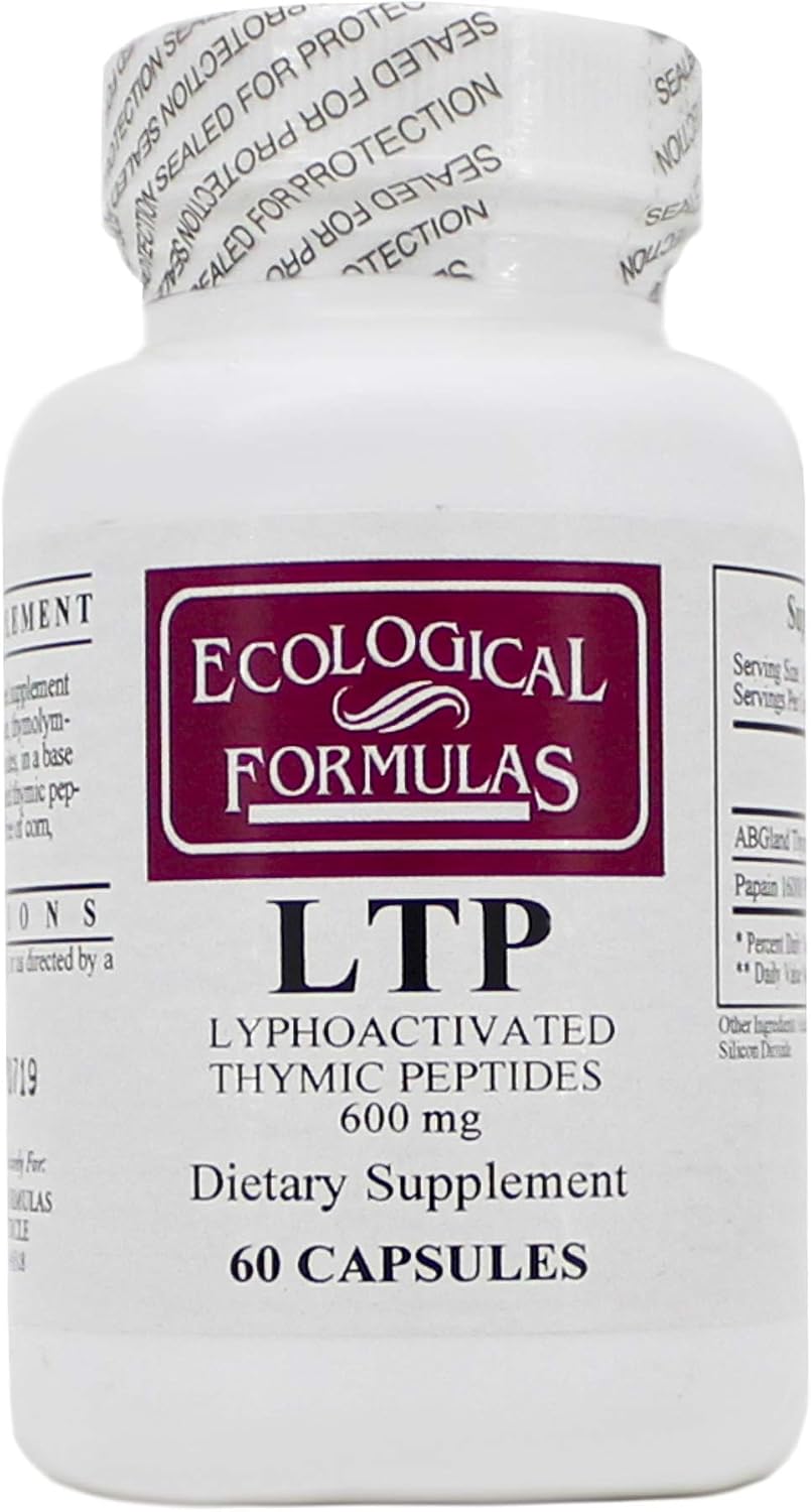 LTP (Lyphoactivated Thymic Peptides) 60 Capsules - 3 Pack - görsel 1