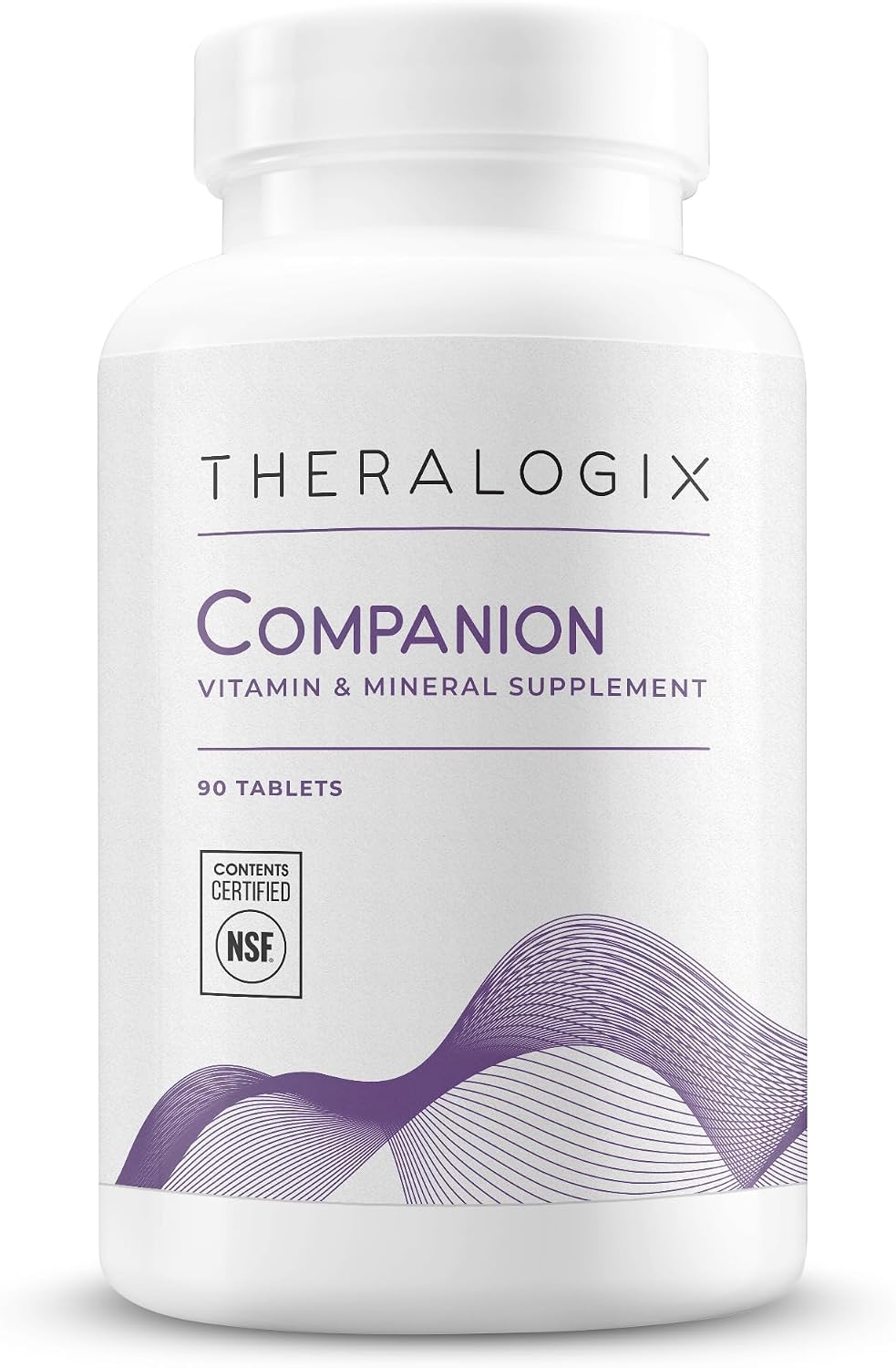 Theralogix Companion Multivitamin – Without Iron, Vitamin D or Vitamin K – NSF Certified – 90 Tablets - görsel 1