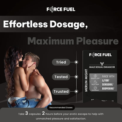 Merlin Might Male Enhancement Capsules – 15 Capsules