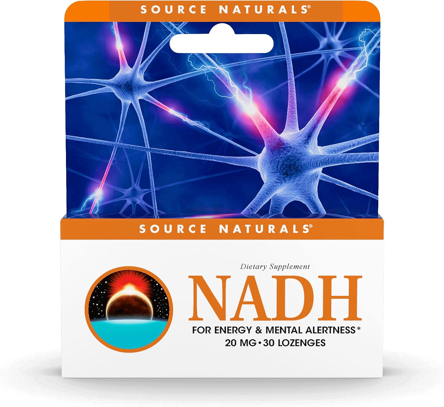 Source Naturals NADH 20mg Lozenges – Energy and Mental Alertness* - görsel 6