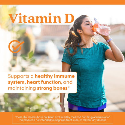 Doctor's Best Vitamin D3 1000 IU Softgel Capsules - Immune and Bone Health Support - 180 Capsules