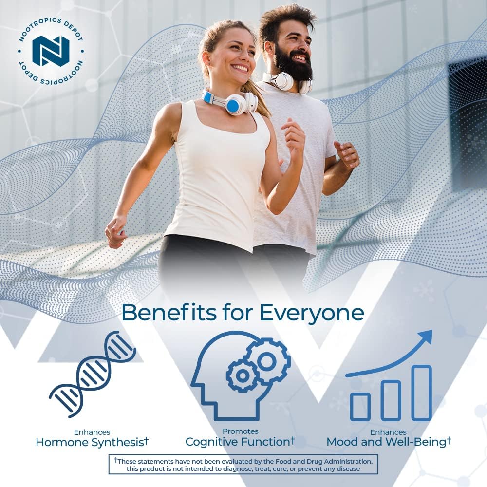 Nootropics Depot Pregnenolone Quick Dissolve Tablets, 5mg, Micronised, Mood, Cognition & Hormone Support, 120 Count - görsel 4