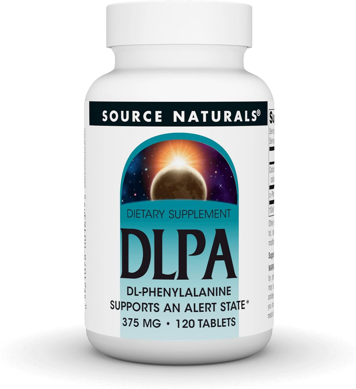 Source Naturals DLPA DL-Phenylalanine, 375mg - 60 Tablets - görsel 6