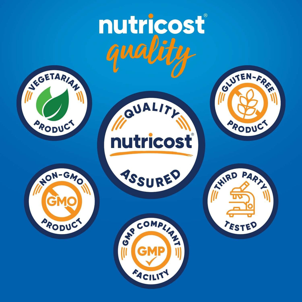 Nutricost GABA (Gamma-Aminobutyric Acid) + Vitamin B6, 500 mg per Serving, 240 Capsules - görsel 3