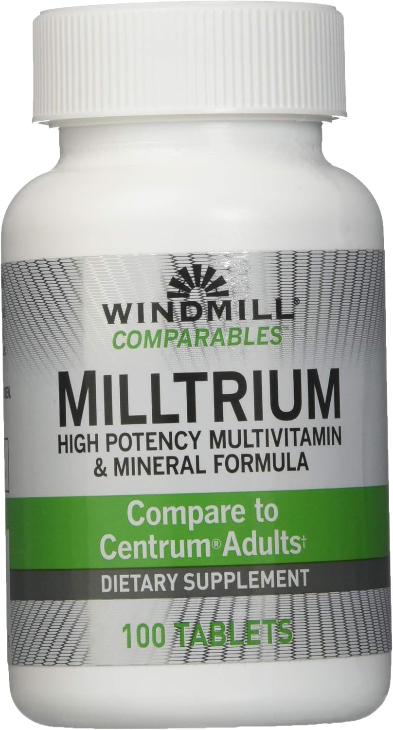 Windmill MILLTRIUM H/P Multivitamin Tablets, 100 Tablets - görsel 1