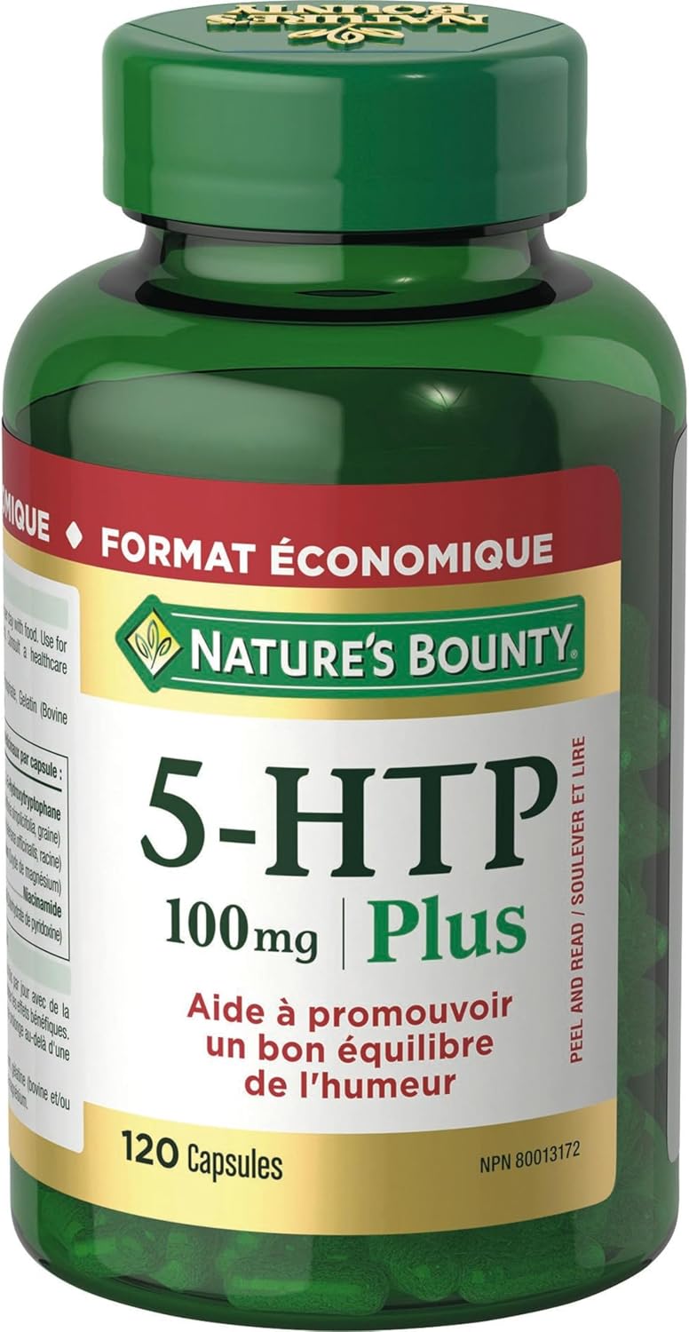 Nature's Bounty 5-HTP 100mg, 120 Capsules - görsel 2
