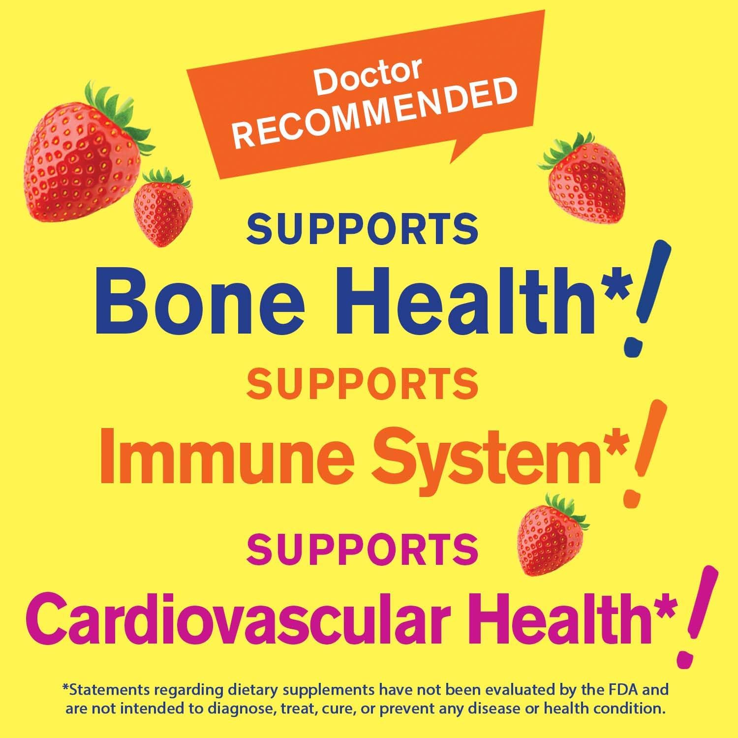 WellYeah Vitamin D3 + K2 Gummies - 1000 IU (25 mcg) D3, 100 mcg K2 (MK-7) - Bone and Muscle Wellness - 60 Gummies - görsel 3