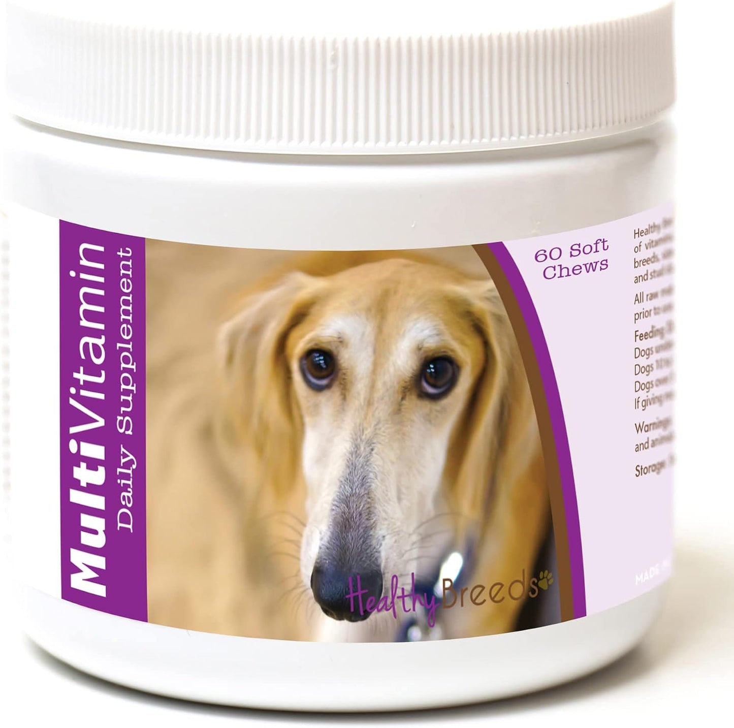 Healthy Breeds Sloughi Multivitamin Soft Chews 60 Count - görsel 1