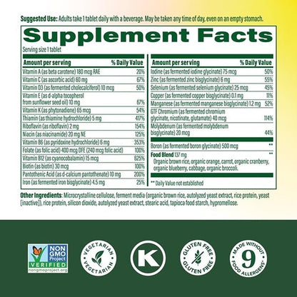 MegaFood One Daily Multivitamin for Women and Men – 180 Tablets