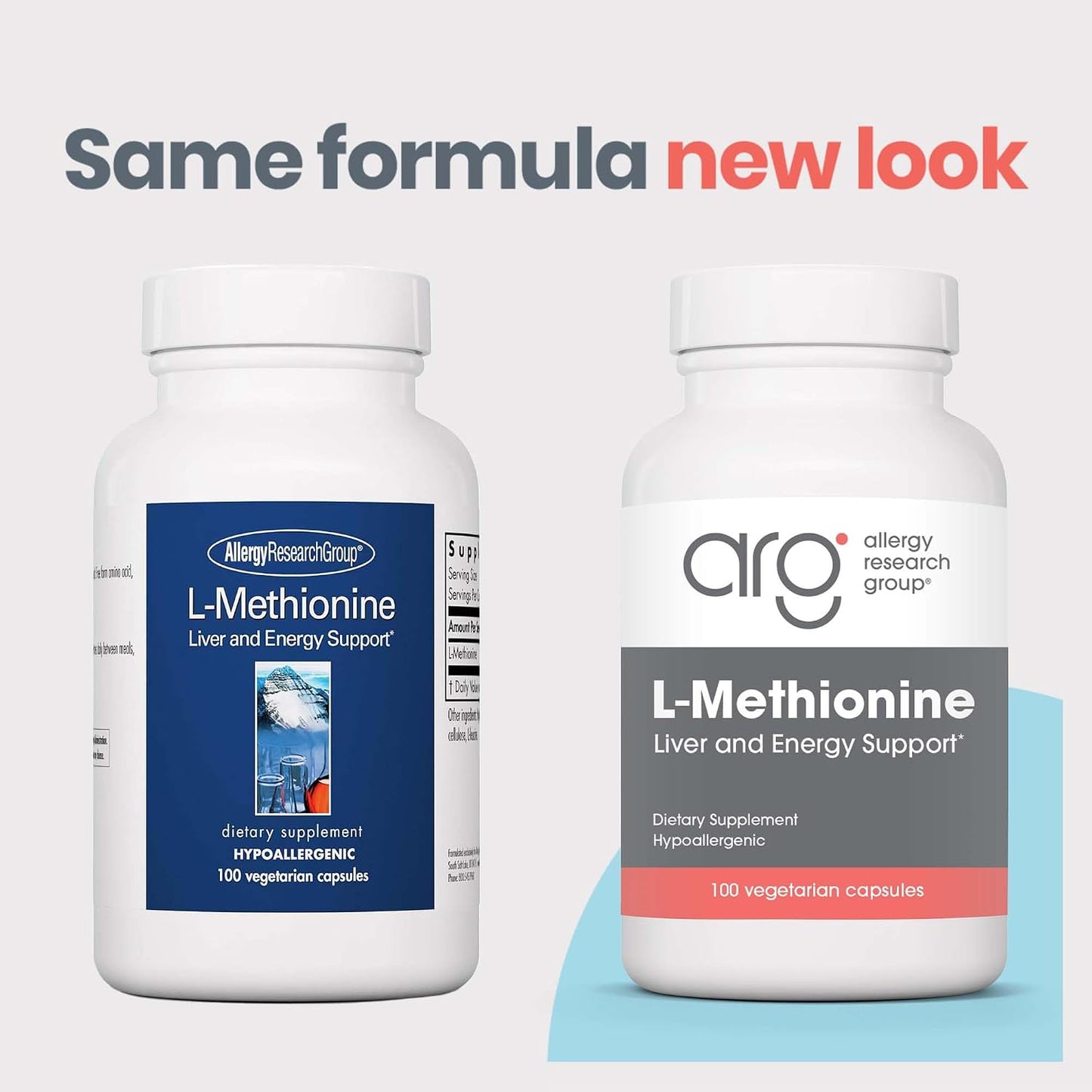 ARG L-Methionine - Essential Amino Acid Supplement (100 Capsules) - görsel 2