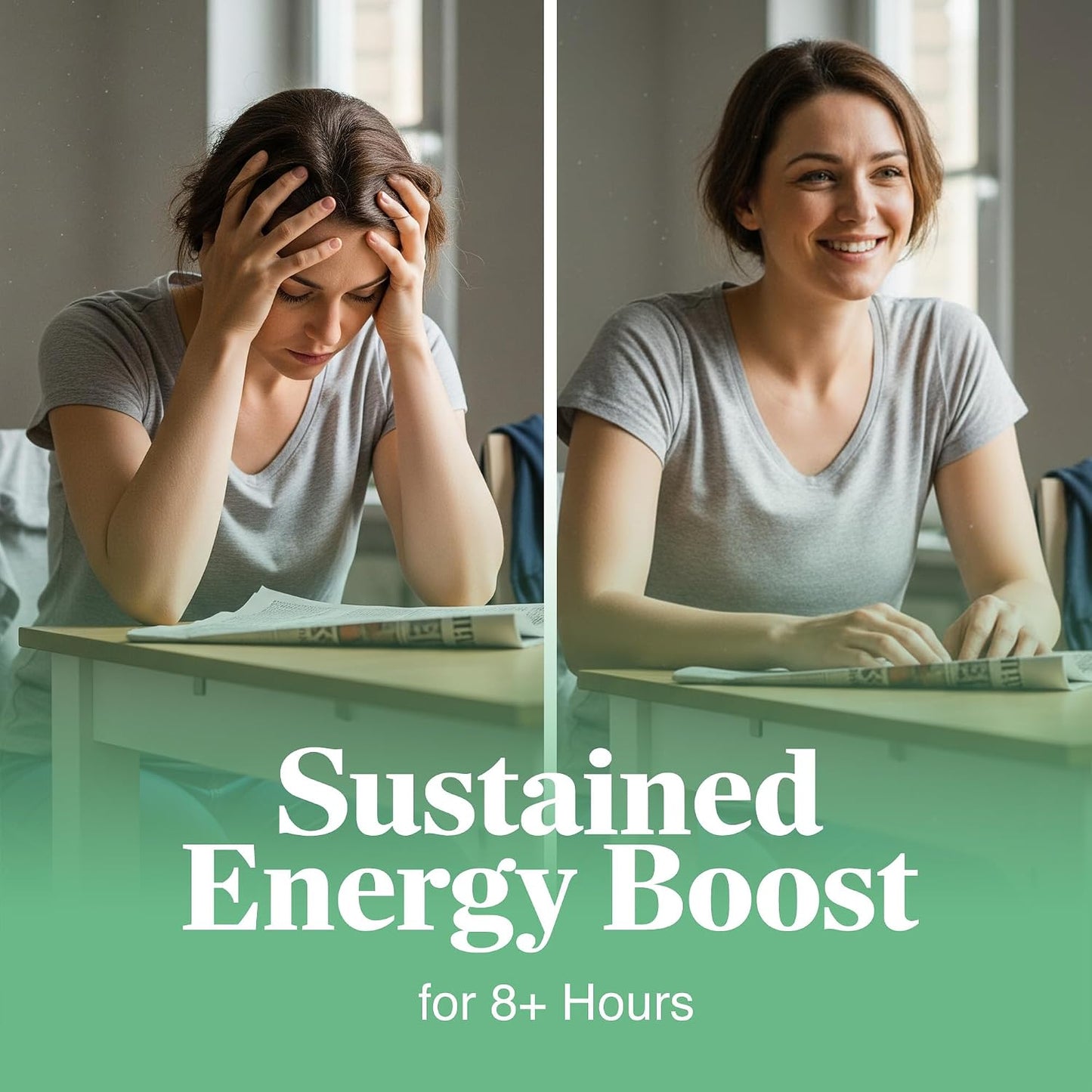 B12 Vitamin Energy Patches with Caffeine, Green Tea Extract & Guarana (30 Patches) – 12-Hour Plant-Based Energy Boost | with Vitamins B6 & B3 - görsel 3