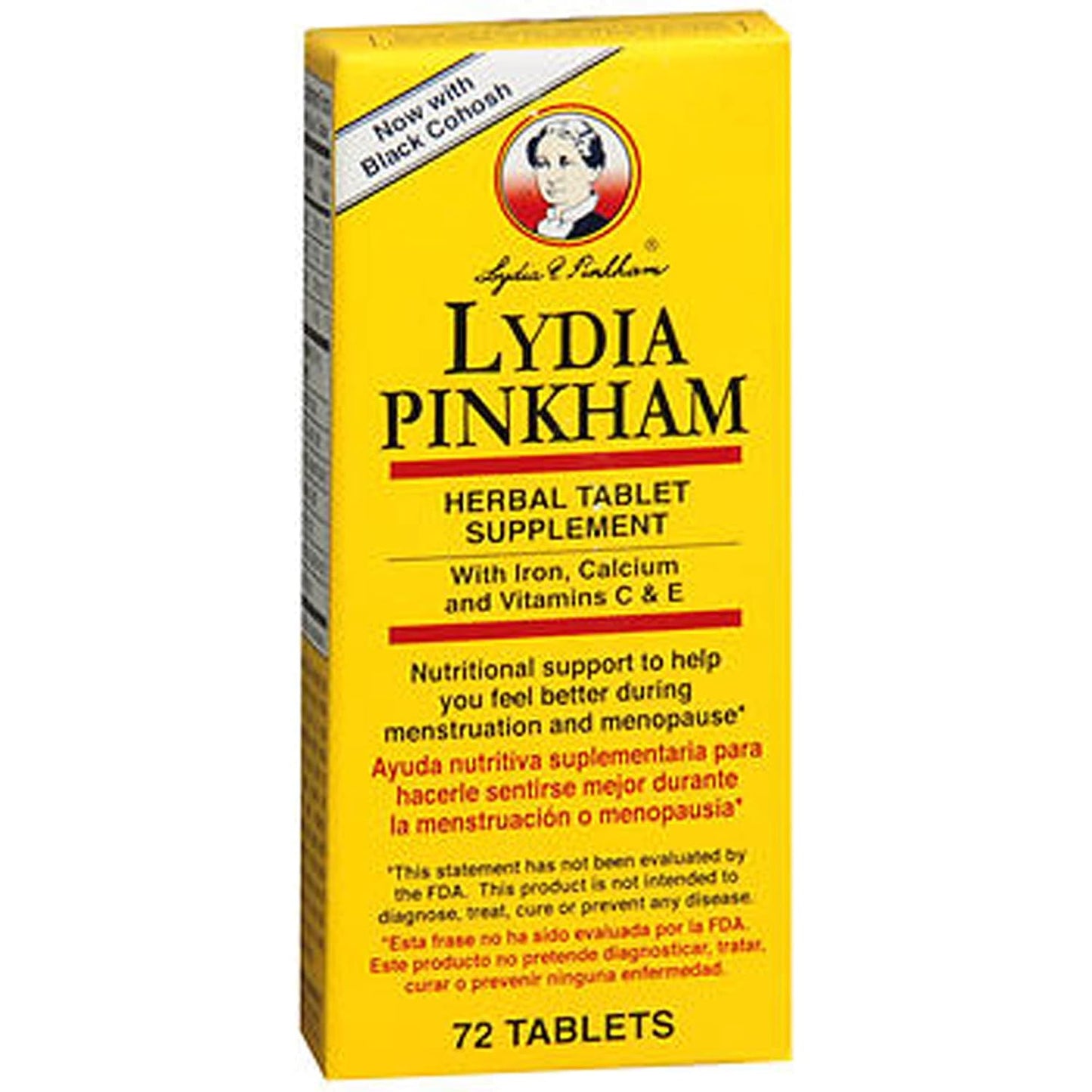Lydia Pinkham Tablets, 72 Tablets - görsel 7