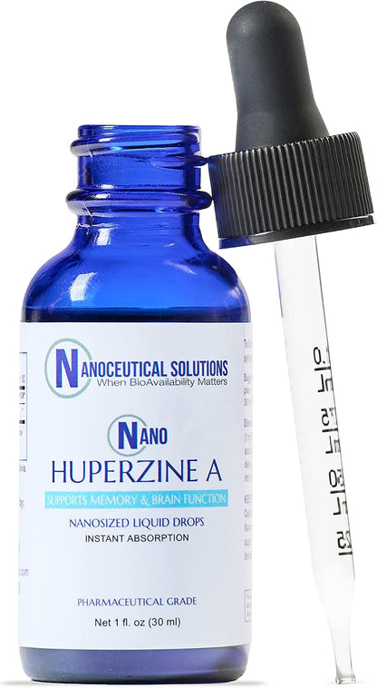 Nano HUPERZINE A – Nanosized Liquid for Rapid Absorption & Mental Clarity