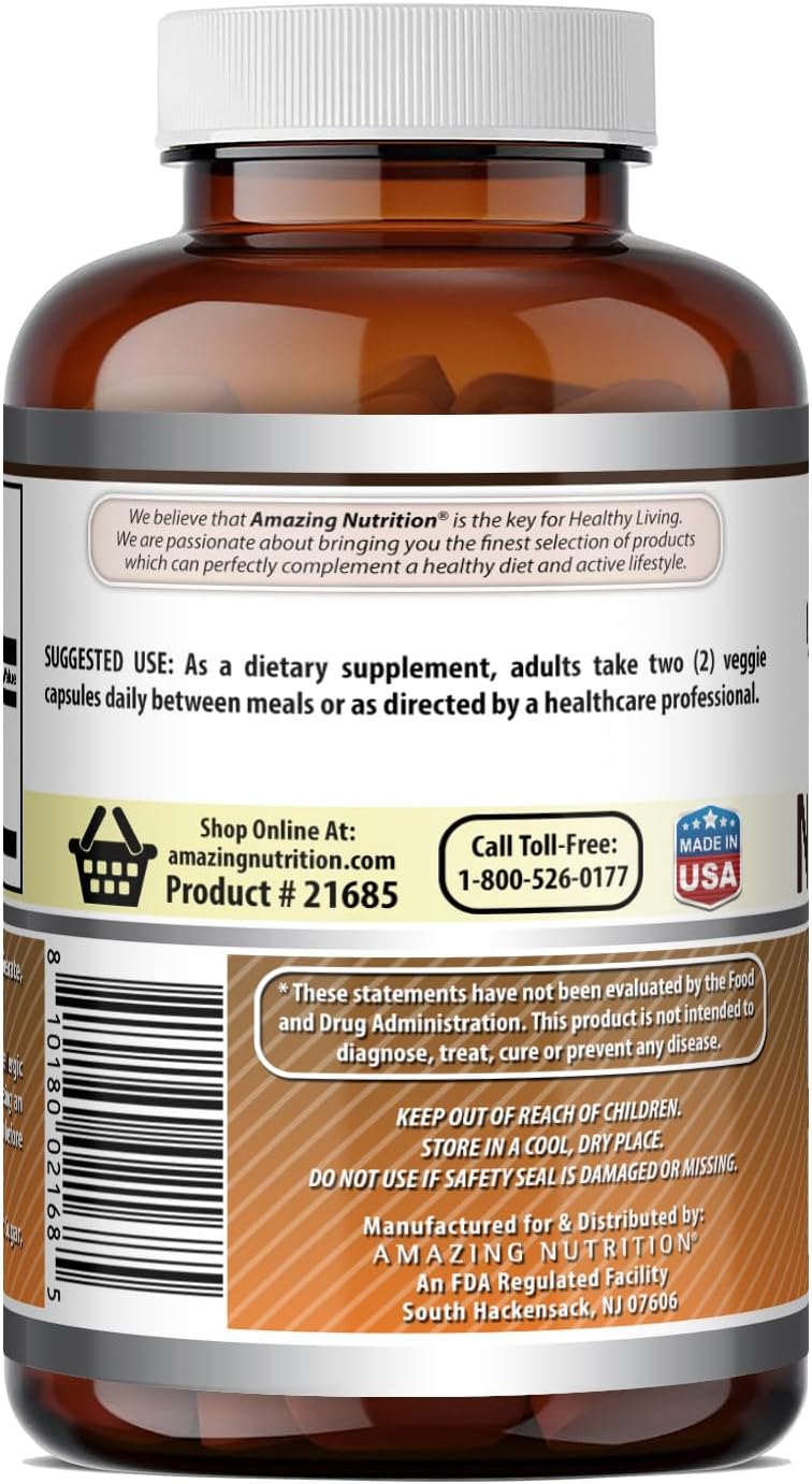 Amazing Formulae Nattokinase 100 mg, 2000 FU - 270 Vegetable Capsules - görsel 4