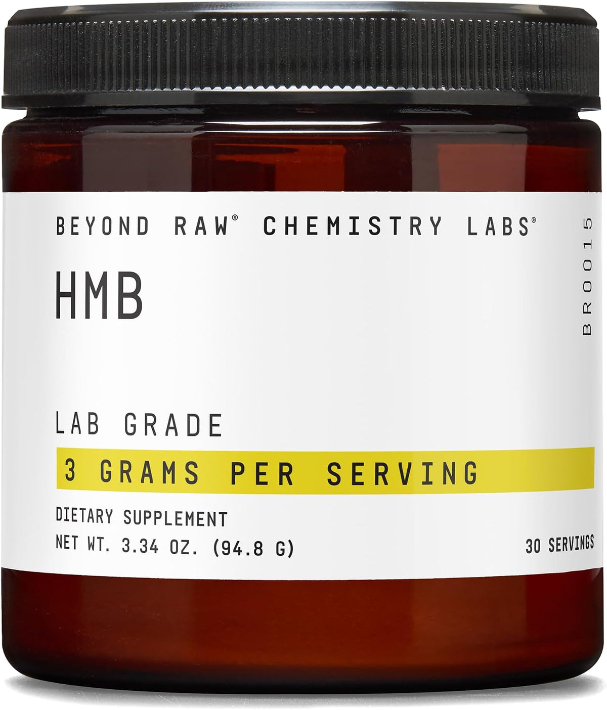 Beyond Raw Chemistry Labs HMB Powder - 30 Servings - görsel 1