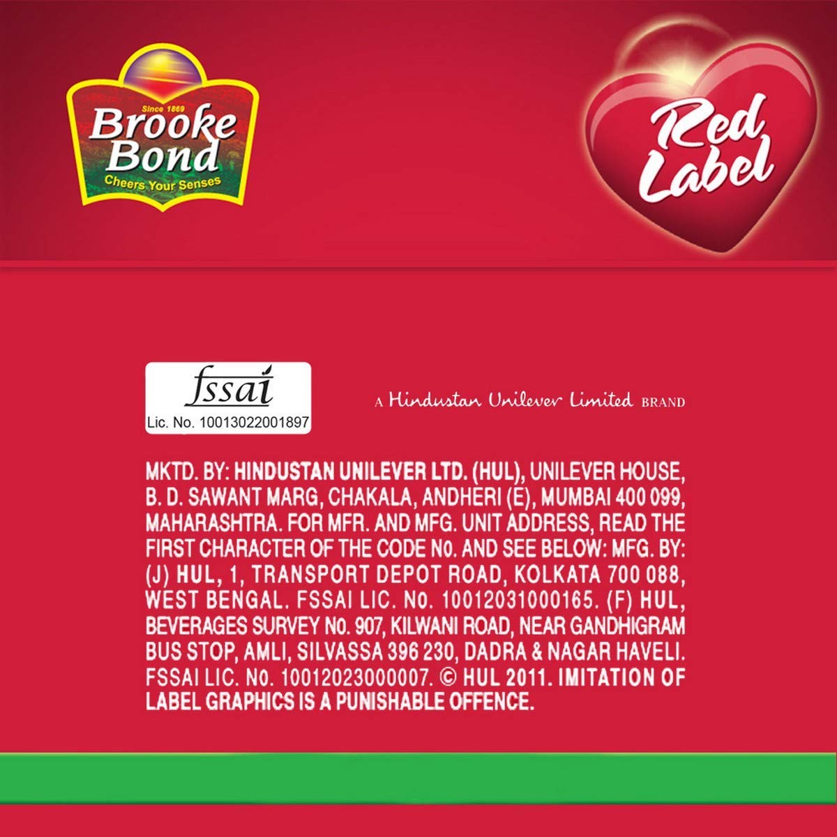 Brooke Bond Red Label Natural Care with 5 Ayurvedic Ingredients - 2-Pack (2 x 250g) - görsel 4