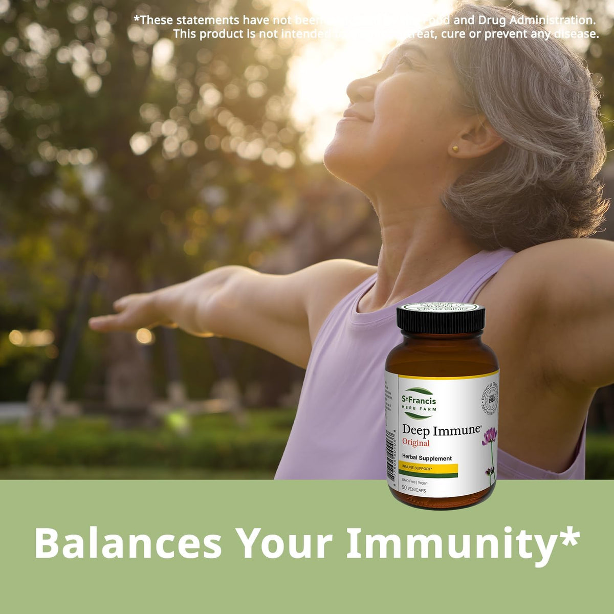 St. Francis Herb Farm Deep Immune® - 90 Capsules - görsel 6