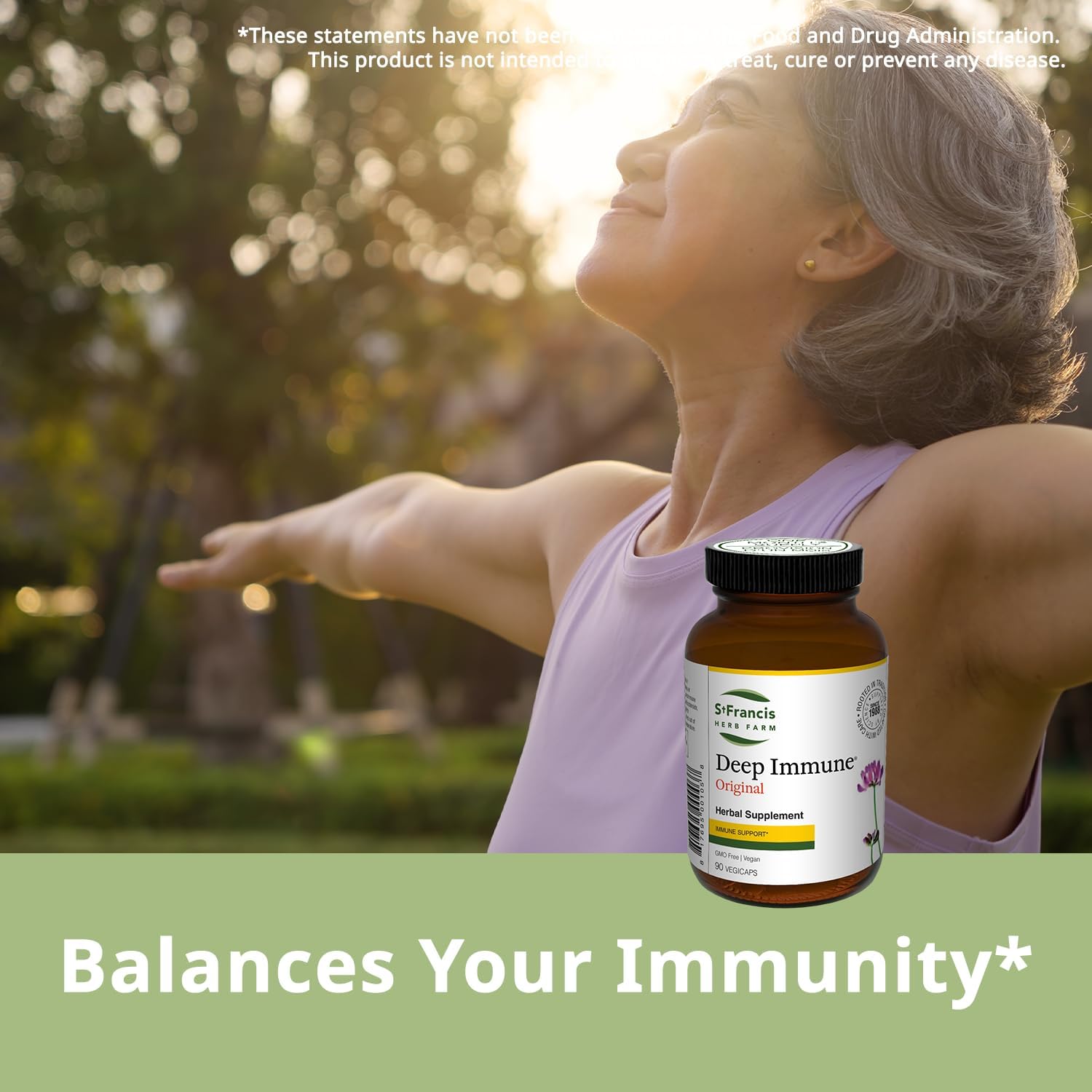 St. Francis Herb Farm Deep Immune® - 90 Capsules - görsel 6