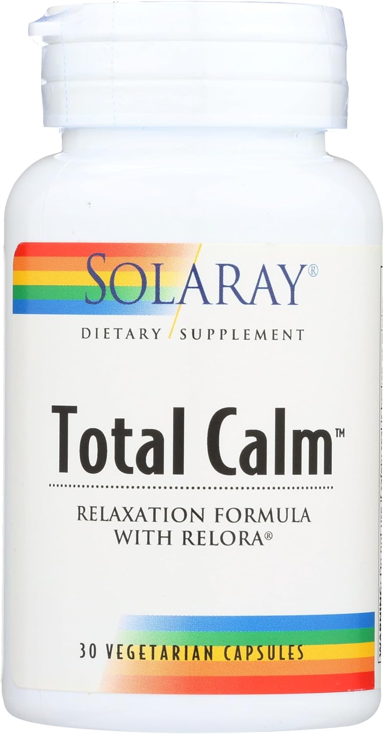 Solaray Total Calm VCapsules, 30 Count - görsel 1