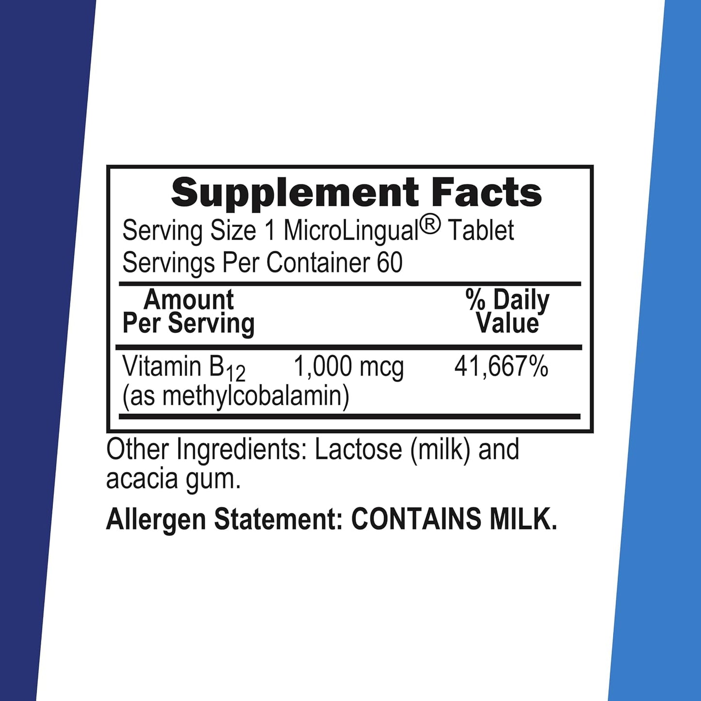 Superior Source No Shot Methylcobalamin B-12 1,000 mcg – Vitamin B-12 to Support Energy Metabolism, Nervous System Function & Overall Health – Sublingual Tablets for Fast Absorption – 60 Dissolving Tablets - görsel 2