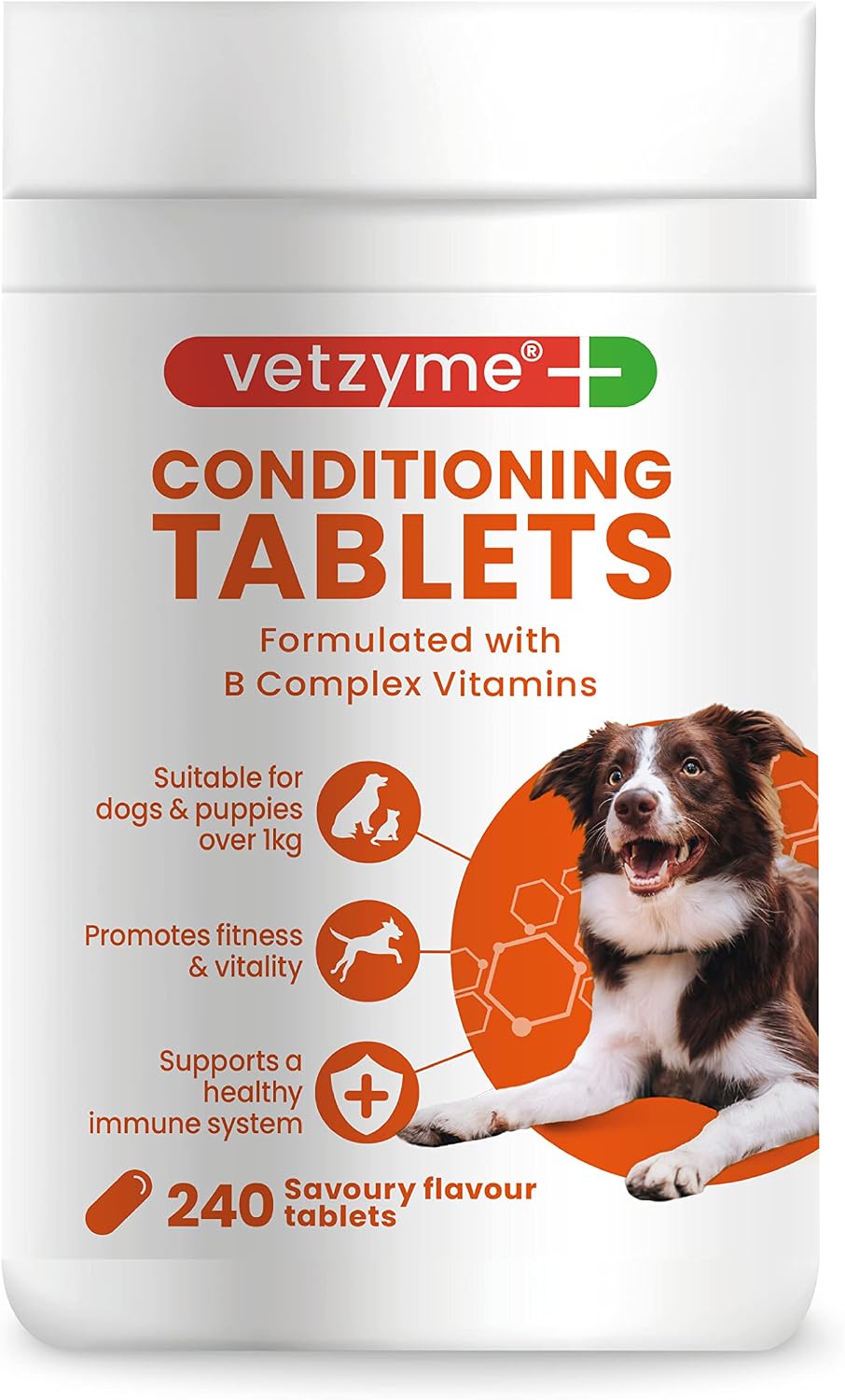 Vetzyme Conditioning Tablets 240 Tablets - görsel 1