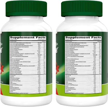 DEVA Tuba Prime Vegan Multivitamin Iron-Free - 90 Tablets (2-Pack)