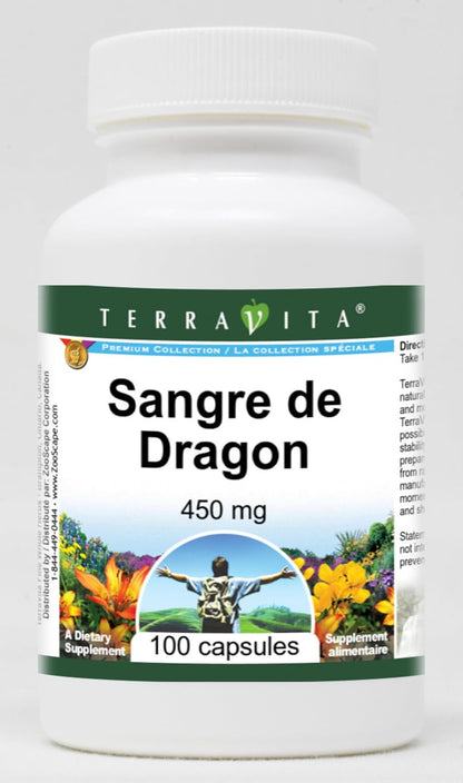 Sangre de Dragon - 450 mg (100 Capsules)