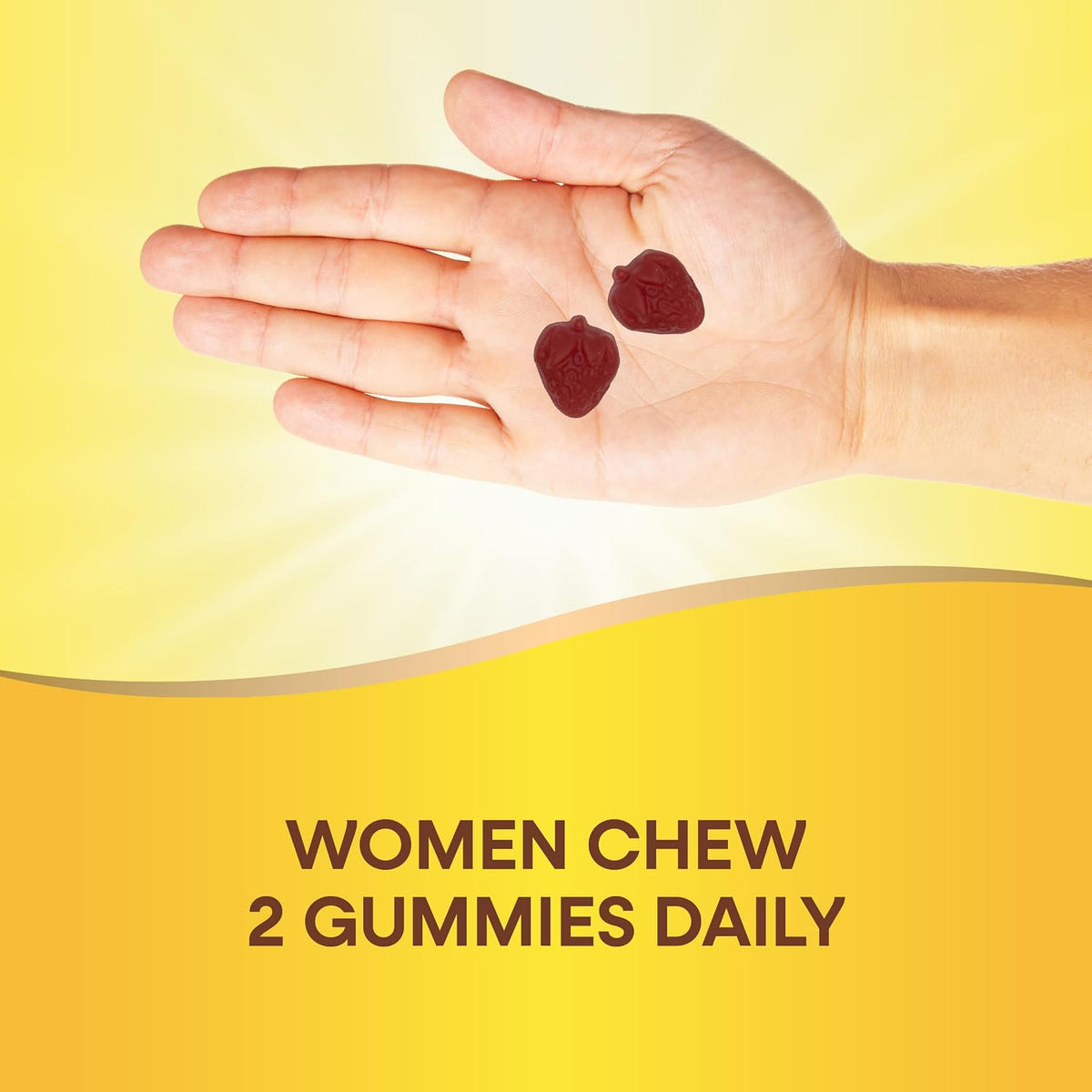 Nature's Way Alive! Zero Sugar Women's Gummy Multivitamins, Strawberry, 80 Gummies - görsel 5