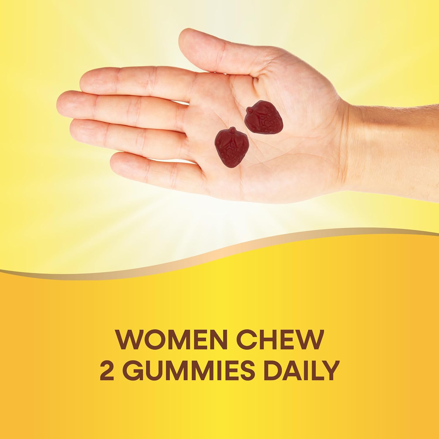 Nature's Way Alive! Zero Sugar Women's Gummy Multivitamins, Strawberry, 80 Gummies - görsel 5
