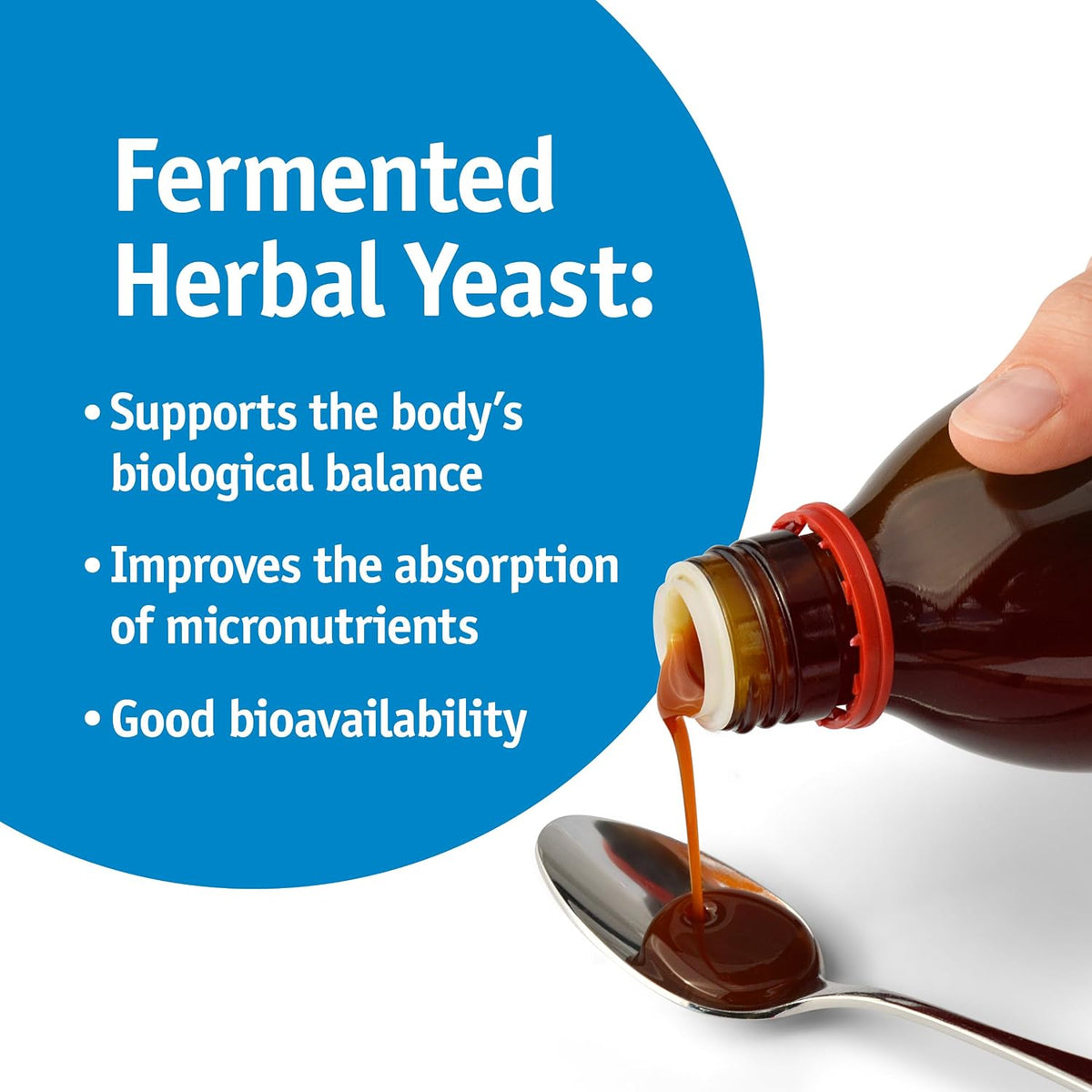 Strath Fermented Herbal Yeast Postbiotic – Daily Nutritional Supplement Liquid - görsel 3
