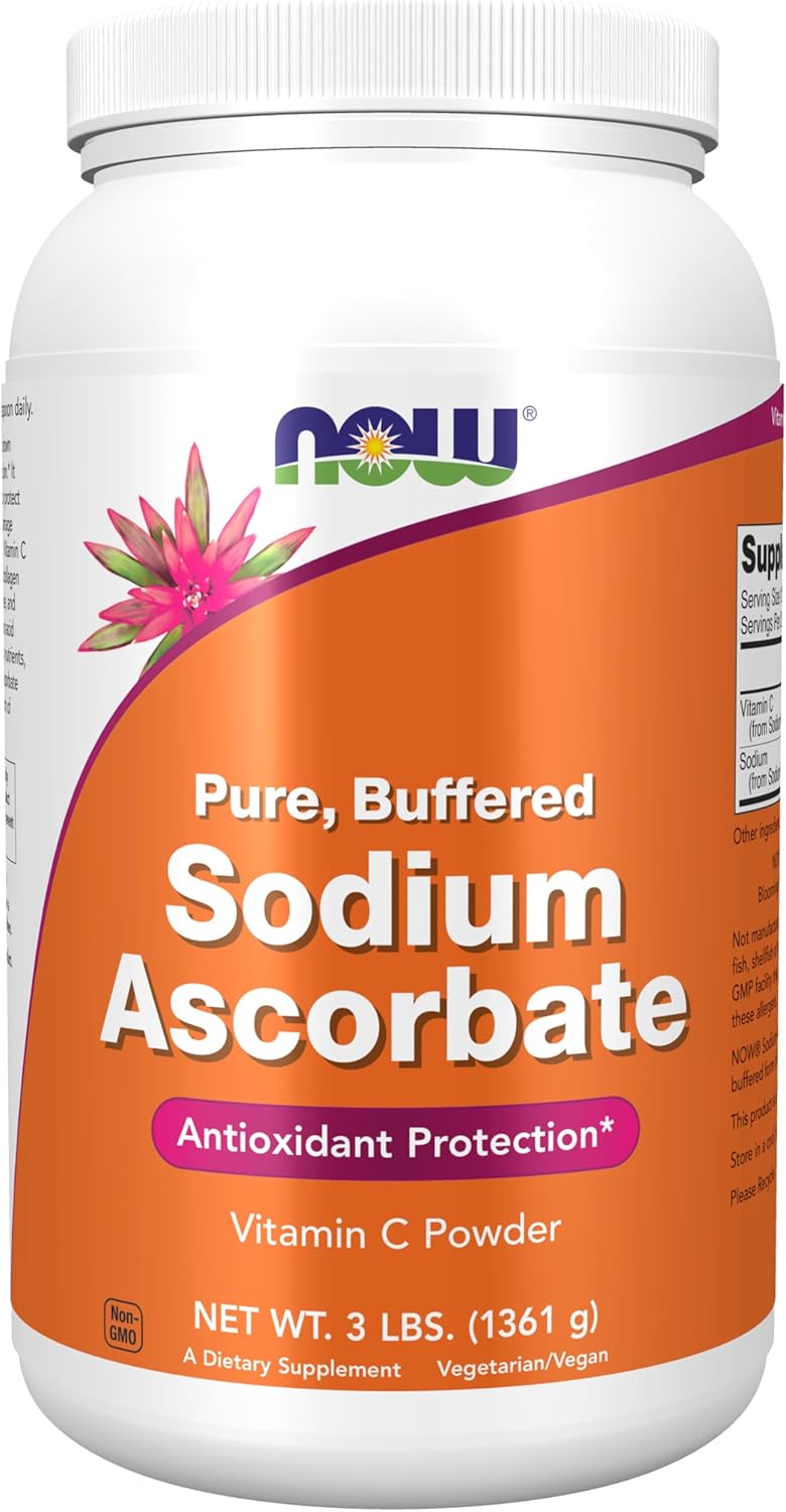 NOW Foods Sodium Ascorbate Powder, Buffered Vitamin C, 227 g - görsel 8
