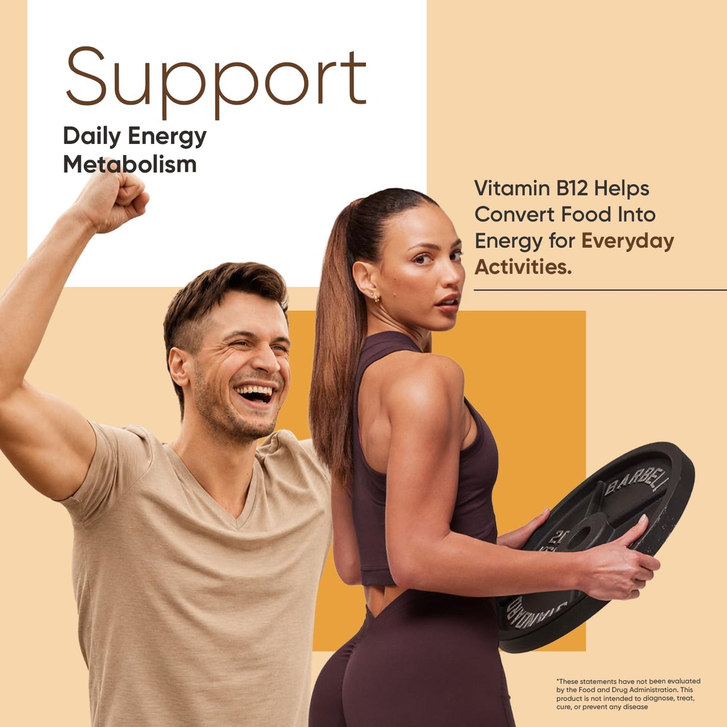 WeightWorld Vitamin B12 1000 mcg - 450 Mini Tablets - Methylcobalamin - görsel 5