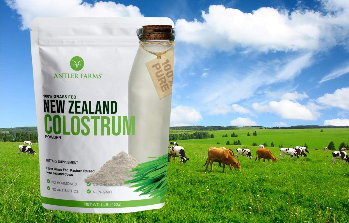 Antler Farms 100% Pure New Zealand Colostrum - Grass Fed, Pasture Raised - 454 g (30 Servings) - görsel 4