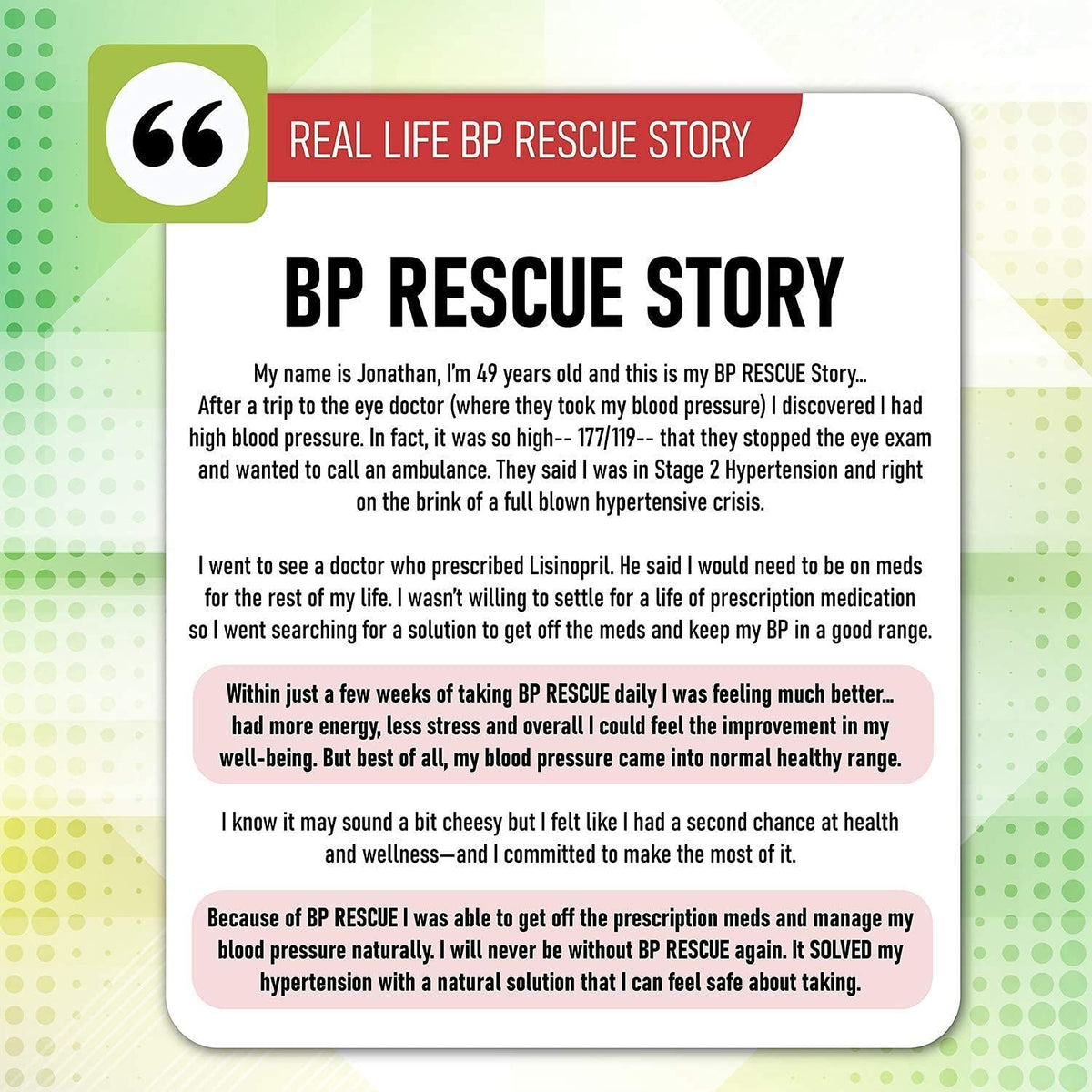 BP Rescue Blood Pressure Support Food Supplement - Natural Circulation & Blood Flow Support - görsel 2