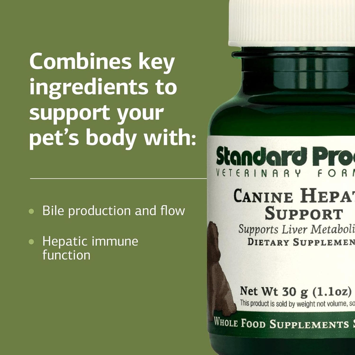 Standard Process Canine Hepatic Support – Dog Supplement for Liver Health – Powder – 30 g - görsel 4