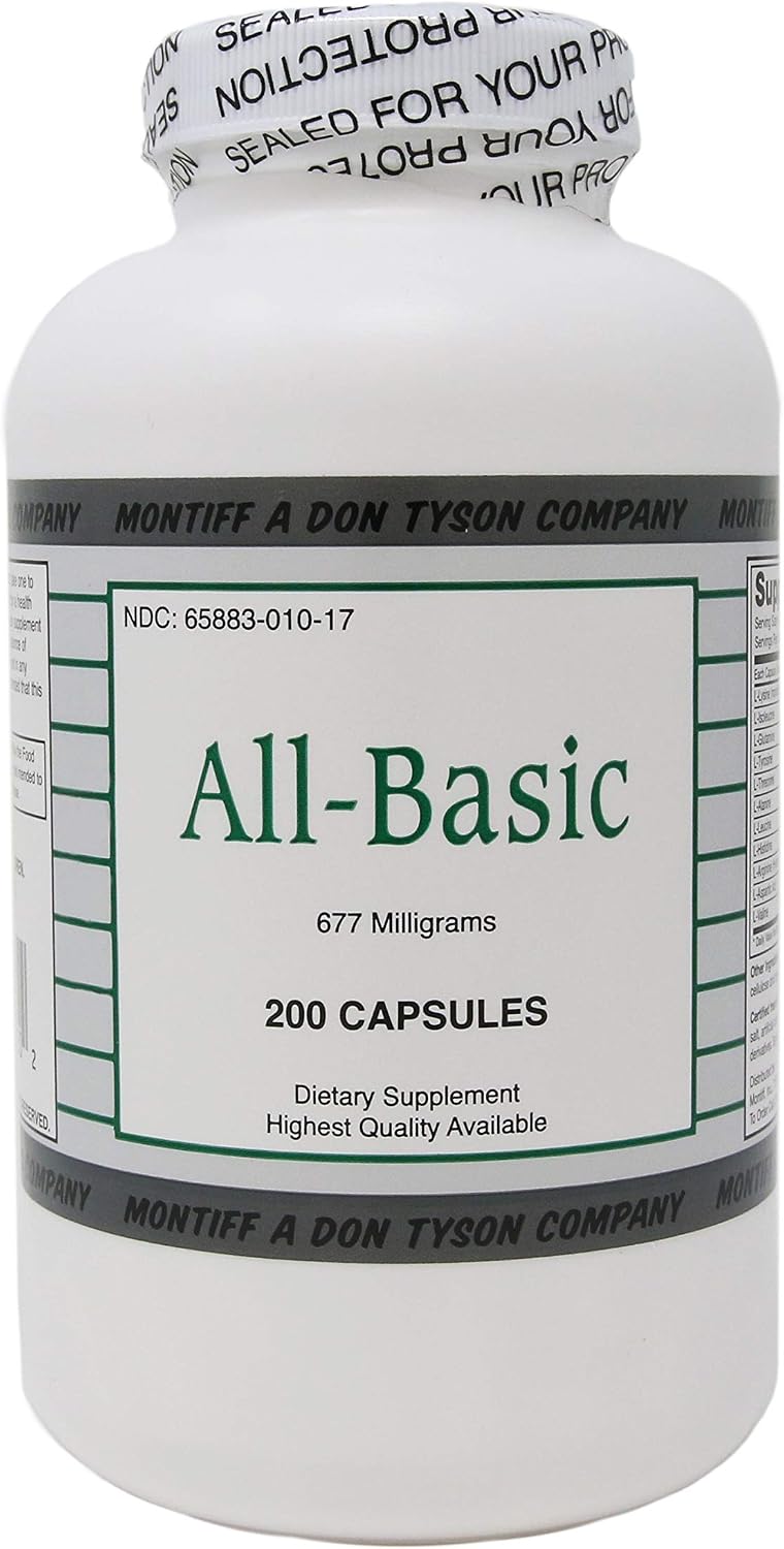 All Basic 677 mg 200 Capsules - görsel 1