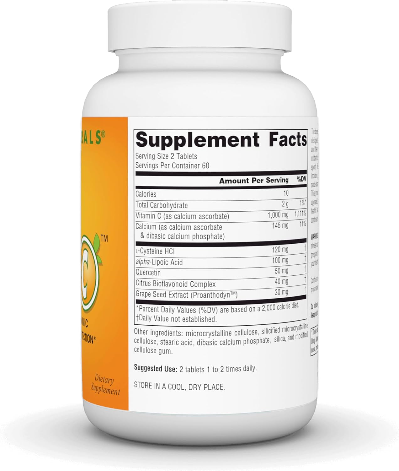 Source Naturals Systemic C, 500mg - 120 Tablets - görsel 2