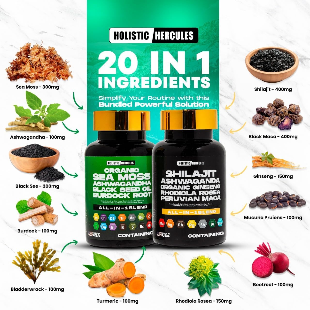 Hercules Elixer™ Bundle: 20-in-1 Performance Booster - görsel 4