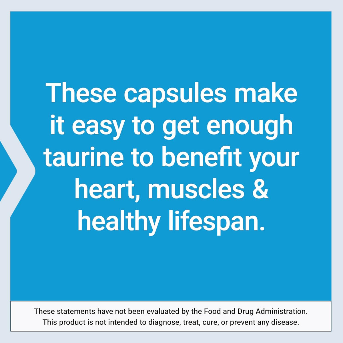 Life Extension Taurine, Pure Taurine Amino Acid Supplement, 1000mg, 180 Vegetarian Capsules - görsel 5