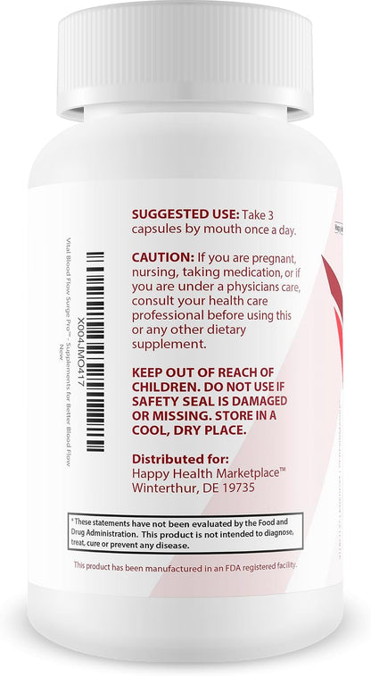 Vital Blood Flow Surge Pro - Advanced Blood Flow Support Capsules