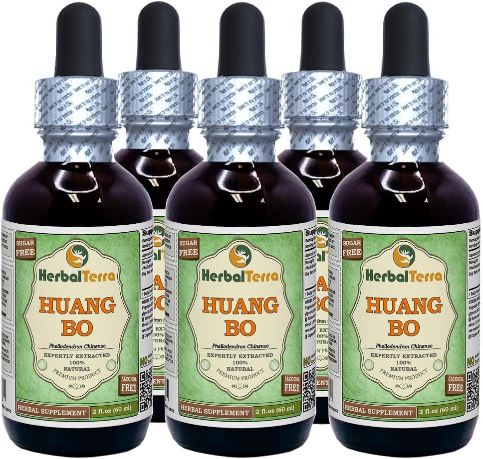 Huang Bo (Phellodendron Chinense) Tincture - Dried Bark Liquid Extract 60 ml - görsel 6