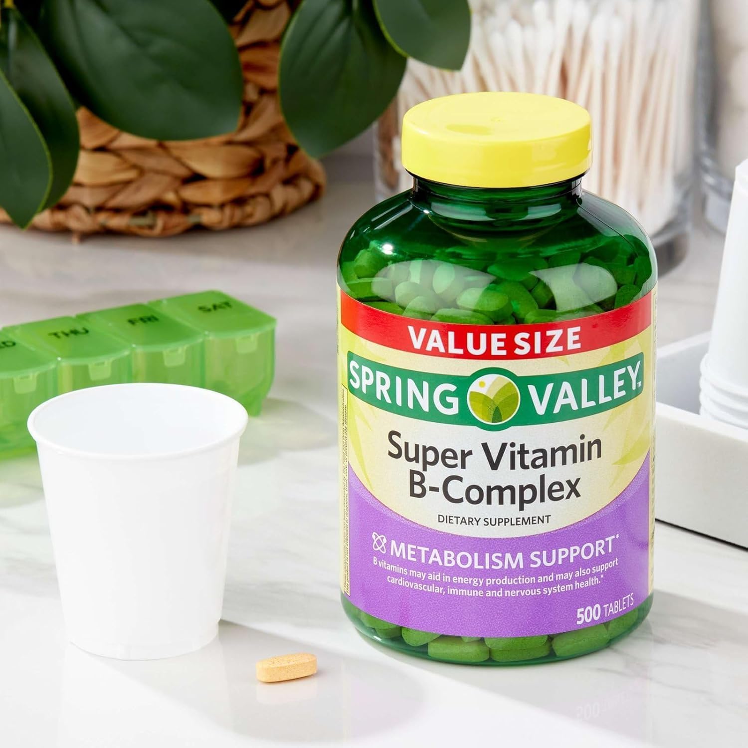 Super Vitamin B Complex - 250 Tablets - görsel 5