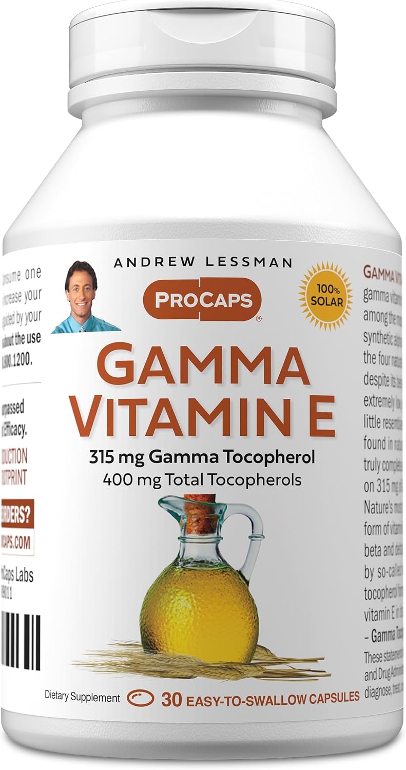 Andrew Lessman Gamma Vitamin E – 30 Softgels - görsel 1