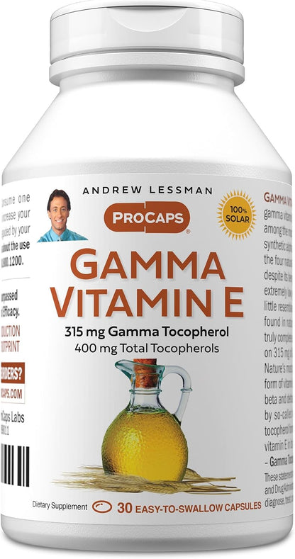 Andrew Lessman Gamma Vitamin E – 30 Softgels